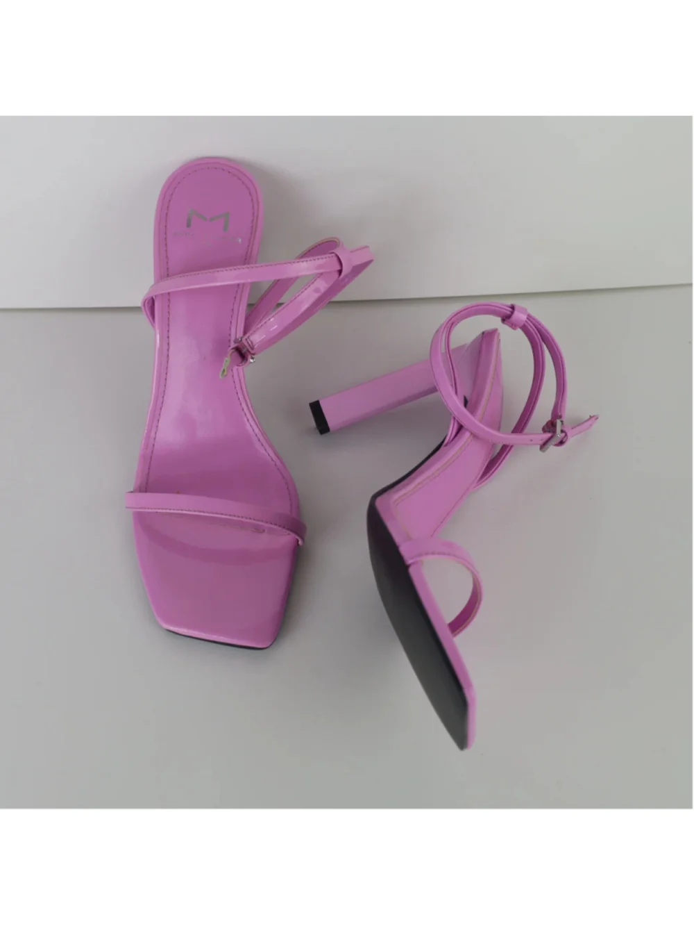 Marc Fisher Women's Arthur Ankle Strap High Heel Sandals Purple